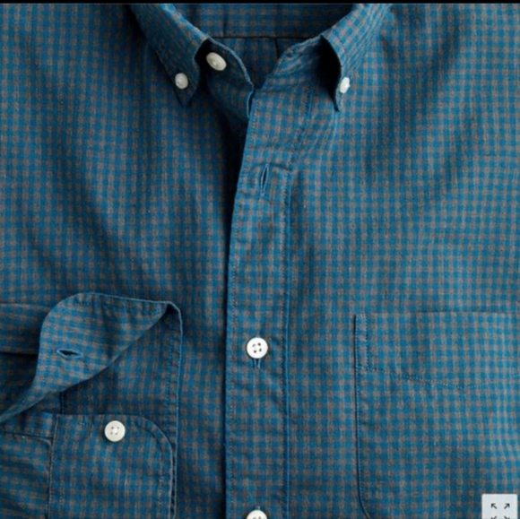 J.Crew Men's Slim Stretch Secret Wash Shirt Cotton - Picture 1 of 4